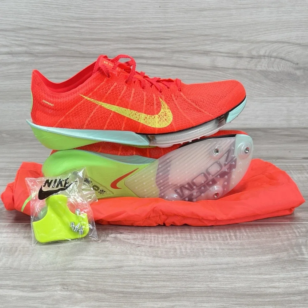 Nike Air Zoom Victory 2 Track Spikes Mens Size 7.5 Bright Crimson FD8411-600